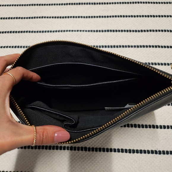 Vegan Leather Clutch Bag - Picture 2 of 2